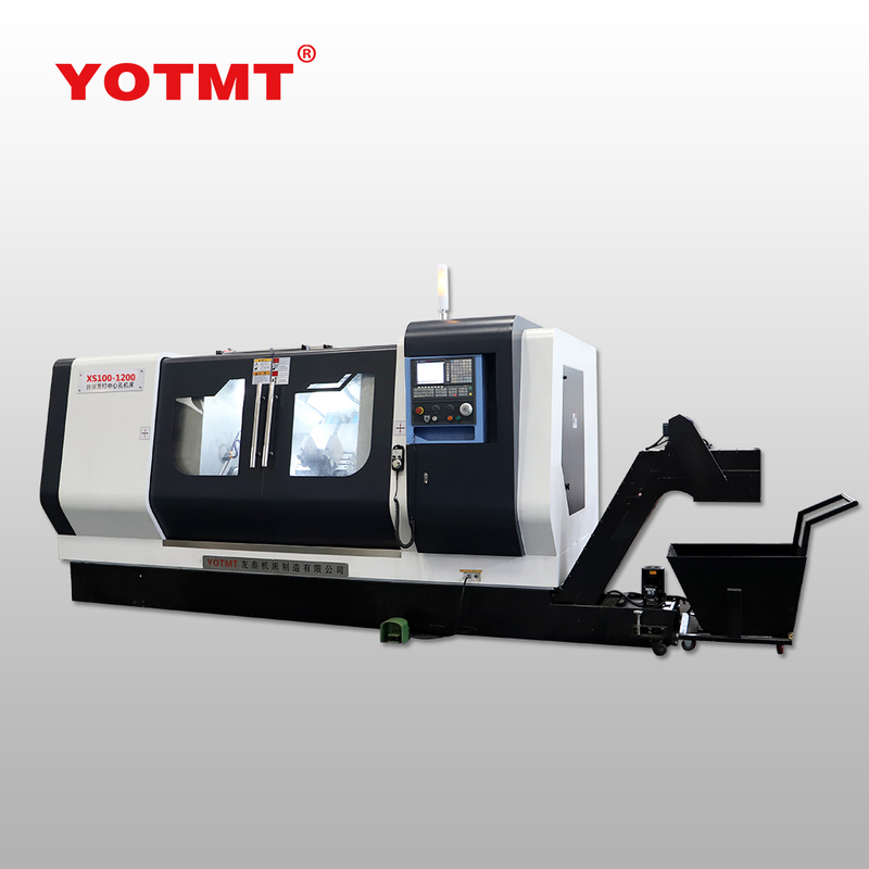 XS100-1200 CNC Drill-mill Center Slant Bed Facing And Centering Machine