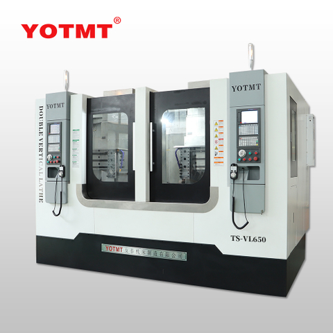 TS-VL650 Dual System Parallel Metal Turning Vertital Cnc Lathe Machine