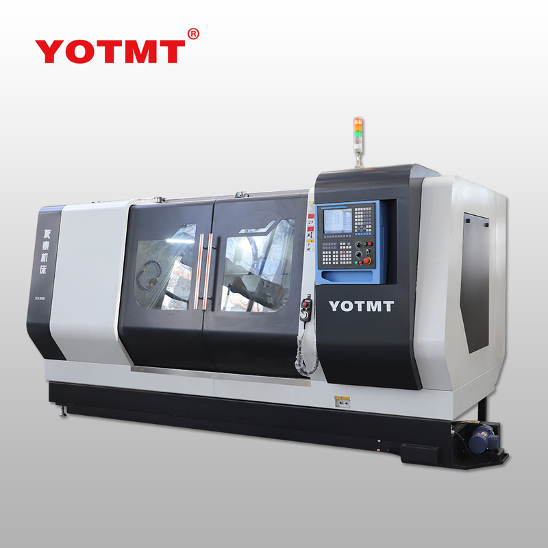 XS200-1200/1800/2000/2500 CNC Milling machine Slant Bed facing and centering machine with double head drill-mill center