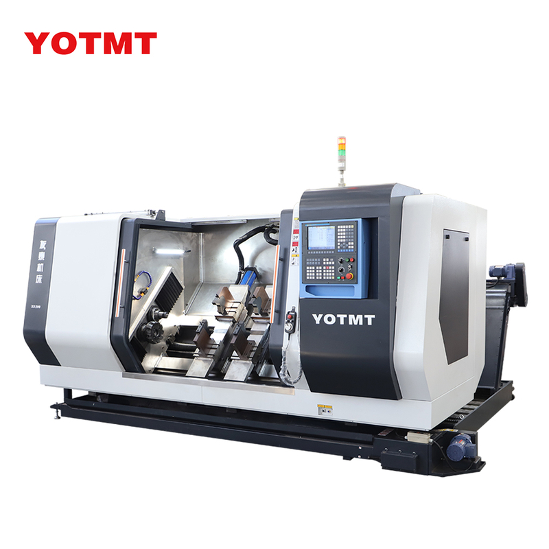 Double Head CNC Drilling Milling Center End Facing And Centering Machine