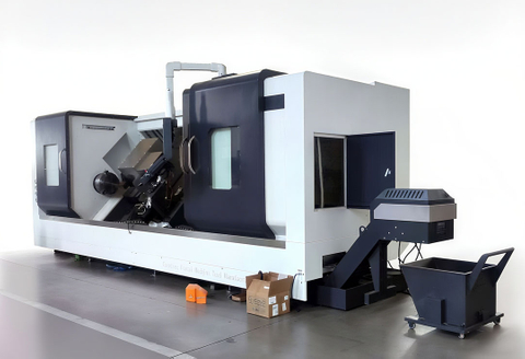 Heavy Duty Large Inclined Cnc Lathe Machine for Axle Thk-2000/3000mm