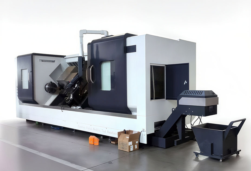 Heavy Duty Large Inclined Cnc Lathe Machine for Axle Thk-2000/3000mm