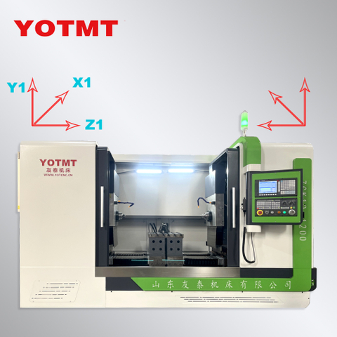 BT50 CNC Double Ends Edge Hole Drilling Machine for Metal Economical Model