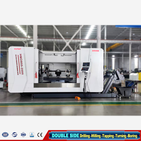 Double Sided 6 Axis Horizontal Machining Center